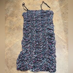 AFRM Multicolor Floral Spaghetti Strap Dress